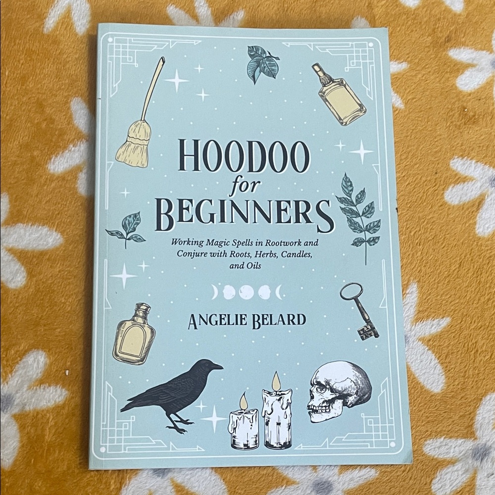 Hoodoo for Beginners by Angelie Belard - Light Blue Cover